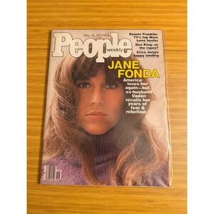 People Weekly Magazine May 16 1977 Jane Fonda Cover No Label